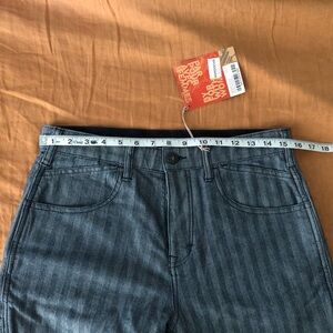 Dovetail Workwear Shop Pant 4/32 NWT Denim Stripe